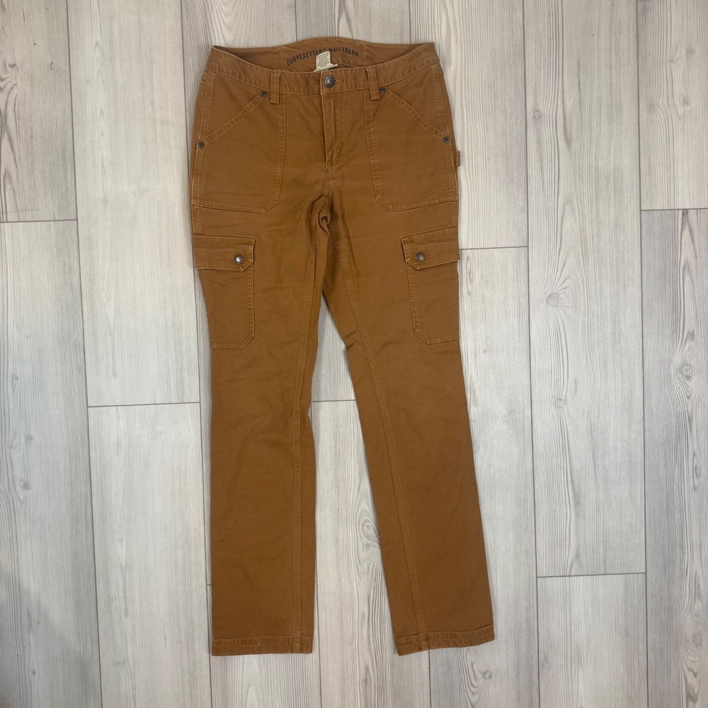 Duluth Trading Co women’s Tan Work utility pants